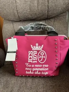 CASTELBAJAC ⭐︎スタッズ付きハンドバッグ ピンク 40のサムネイル