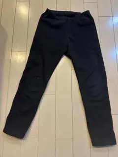 裏起毛 黒 120サイズ パンツ
