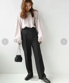 ジャーナルスタンダードレリューム　配色ステッチテーパードパンツ