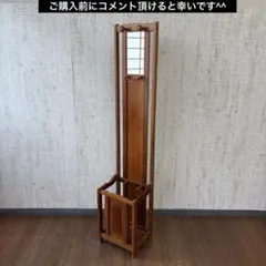 【アンティーク】昭和レトロ 傘立て付き スタンドミラーラック コート掛け 古家具 2026年最新】ミラー付き傘立ての人気アイテム - メルカリ