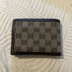 GUCCI GGパターン 二つ折り財布