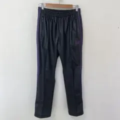 美品✨️ 確実正規品✨️Needlesトラックパンツストレートフレア黒 紫 swagのサムネイル