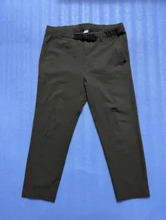 ウェビングベルト付き テーパード イージーパンツ美品