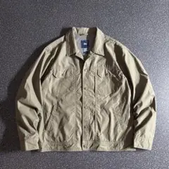 90s〜00s old stussy nylon shirt jacketのサムネイル