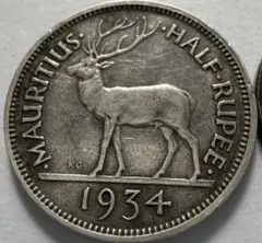 ジョージ5世　ハーフクラウン　イギリス 1929年　銀貨 ジョージ5世ハーフクラウン銀貨|コレクターズショップトモリンズ24