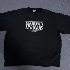 MARITHE FRANCOIS GIRBAUD スウェット ブラックのサムネイル
