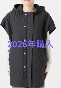 TICCA / ティッカ リバーシブルキルティングポンチョ　ベスト　中綿