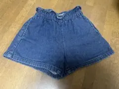 GU デニム ハーフパンツ 110センチ