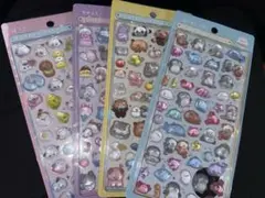 M*♡様 ボンボンドロップシール　イオン限定　4枚セット