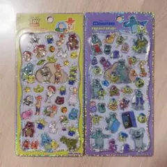 【正規品】プチドロップ ステッカー トイストーリー モンスターズインク