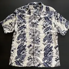 90s ビンテージ ポロラルフローレン CLAYTON 開襟 半袖 シャツ Lのサムネイル