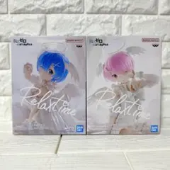 レム・ラム Relax time 2体セット フィギュア 新品未開封