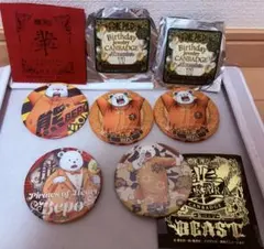 ONE PIECE 輩缶バッジ ベポ 5種セット | Mercari