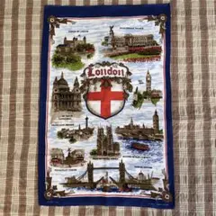 イギリス製ティータオル　ロンドン観光地