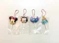 ディズニー カラフルキャンディチャーム ガチャ　4種