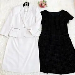 美品☆ ペルソディア 大きいサイズ フォーマル セレモニースーツ ３点セット