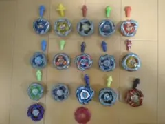 ベイブレードX まとめ売り ベイ15個 ランチャー9個他