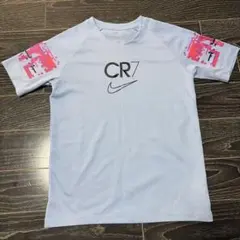 Nike CR7 ホワイトメッシュシャツ Mサイズ　140