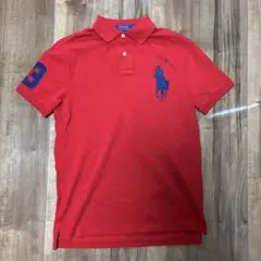 Polo Ralph Lauren ポロシャツ　レッド　ビックポニー　Sサイズ