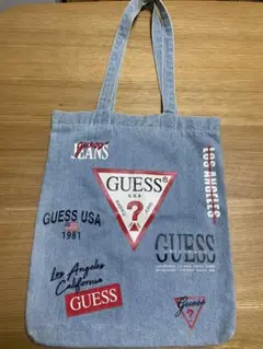 guess デニムトートのサムネイル