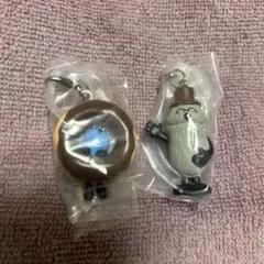 ガチャガチャ パペットスンスン めじるしアクセサリー 2点セット