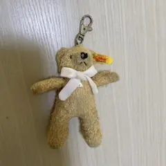 Steiff テディベア クリップ付き キーホルダー　約10cm