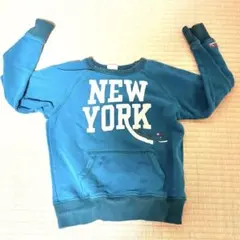 ブリーズ　BREEZE NEW YORK トレーナー 130 明るい緑　グリーンのサムネイル