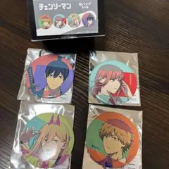 チェンソーマン　缶バッチ　コンプセット　TSUTAYA限定　MAPPA マキマ