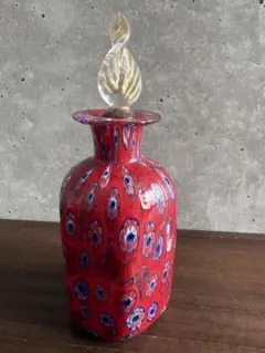 ムラノ 金彩 ミルフィオリ 香水瓶 パフュームボトルヴェネチアン