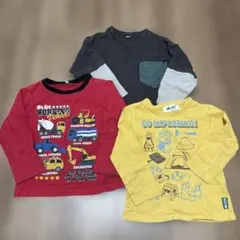 子供服　長袖Tシャツ　まとめ売り　100cm、110cm