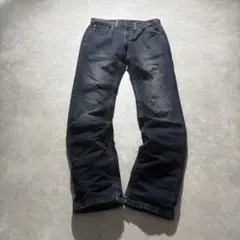 Levi's 517 fade black flared denim swag - メルカリ
