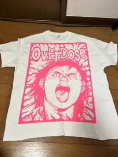 Gildan XL ピンクグラフィックTシャツ　AKIRA アキラ　うんこりん