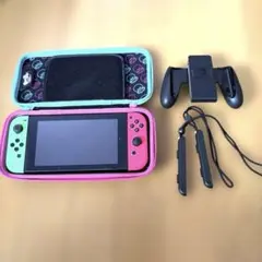 Nintendo Switch ネオンピンク/ネオングリーン 本体