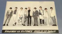 SnowMan vs SixTONES A5クリアファイル