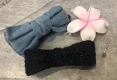 バレッタ　クリップ　ヘアピン　髪留め　4コ　セット