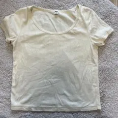 UNIQLOTシャツ イエロー M