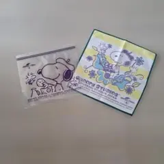 スヌーピー ジップバッグとタオルセット