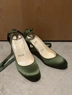 Christian Louboutin グリーン ハイヒール