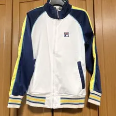 FILA（フィラ）ジップアップジャケット（ジャージ）Mサイズ　白、青、黄色