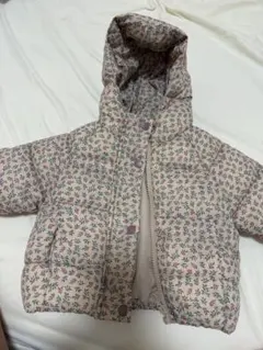 ZARA 花柄 フード付きジャケット