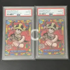 4枚連番 PSA10 ONE PIECE DAY 24 25 ドンカード ルフィ - メルカリ