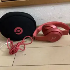 Beats solo ヘッドホン 本体 ピンク
