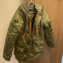 Ruose フード付きミリタリージャケット