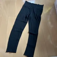 マタニティ リブパンツ レギンス L