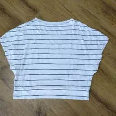 無印良品 ストライプ 半袖Tシャツ XS-S