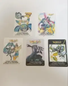 ポケモン 初音ミク ポケミク ららぽーとTOKYO BAY クリアカード全種