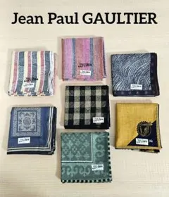 【新品未使用】Jean Paul GAULTIER☆ハンカチ7枚セット