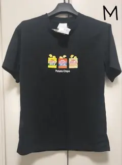 カルビー ポテトチップス半袖Tシャツ Mサイズ ドン・キホーテ 黒