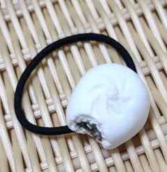 ハンドメイド 肉まん ヘアゴム B