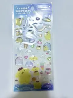 早い者勝ち！レア商品【正規品】サンリオ クリアキャンディシール　ポムポムプリン